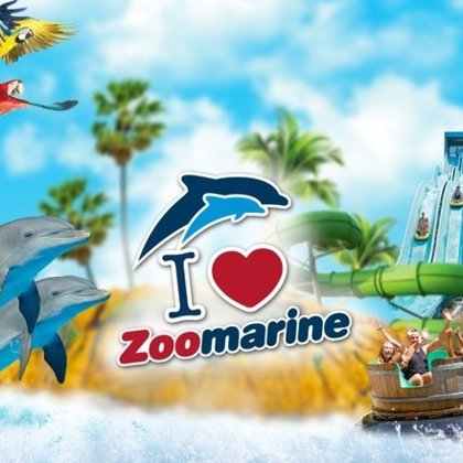 3 waterparken op 5 km : Zoomarine, Slide & splash en Aqualand