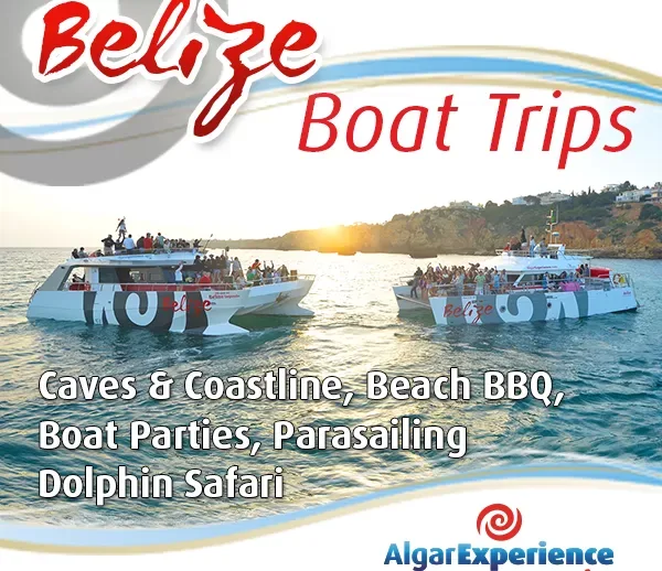 Verschillende boottochten en cruises vanaf het strand of vanuit Albufeira haven