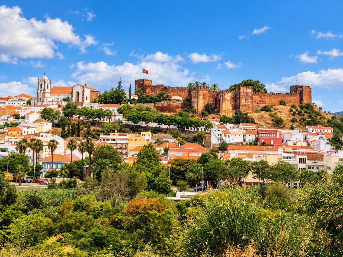 Kasteel van Silves in de Algarve